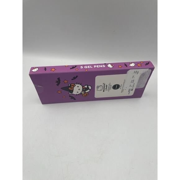 Hello Kitty Halloween Bats Gel Pens Set VHTF NEW - Fast Shipping! - Picture 3 of 4